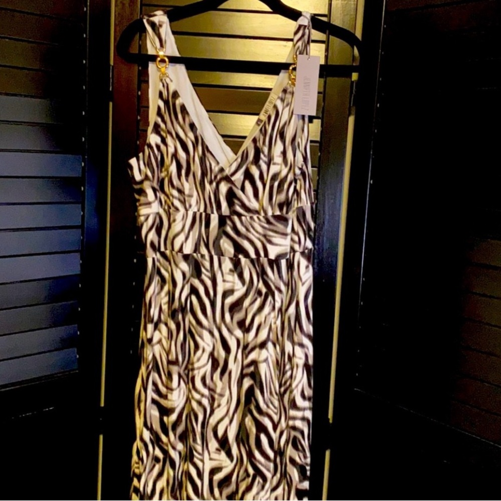 🔆SOLD🔆Jennifer Lopez Into the Wild Moody Zebra Maxi